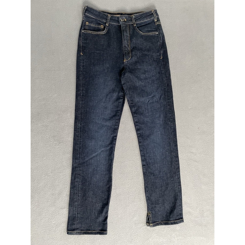 Pilcro Anthropologie Size 27 Straight Leg Stretch Jeans Medium Wash